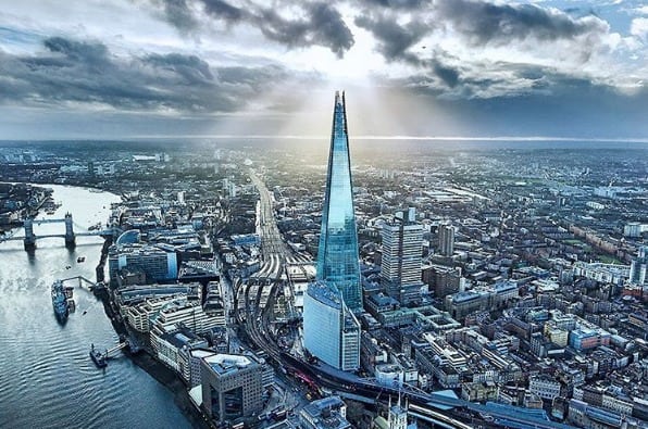 Città più taggate  #London