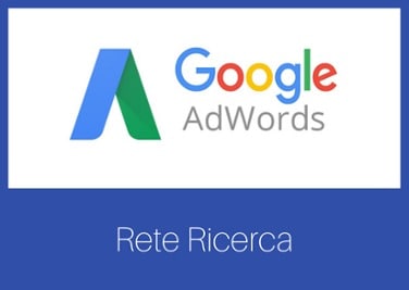 Google AdWords Rete Ricerca.