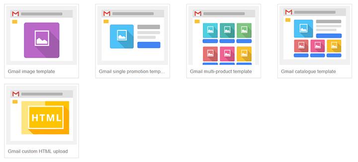 Cosa sono gli annunci Gmail: Adwords mette a disposizione degli inserzionisti 5 modelli diversi per la creazione dei propri annunci.