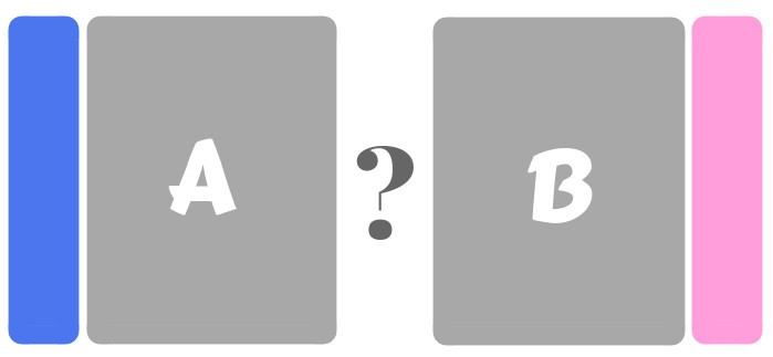 Il test A/B è un test che mette a confronto due versioni (A e B) diverse di uno o più elementi del sito