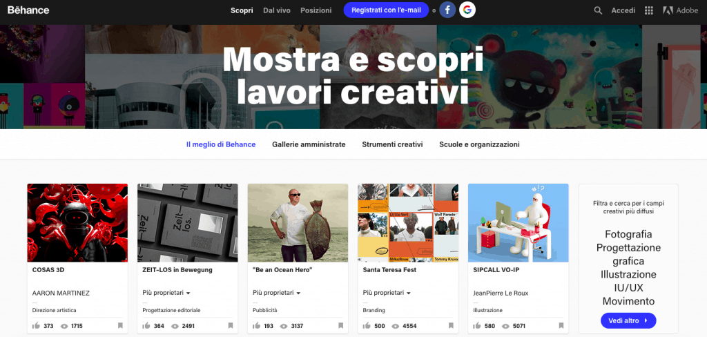 Cos’è Behance e come funziona?