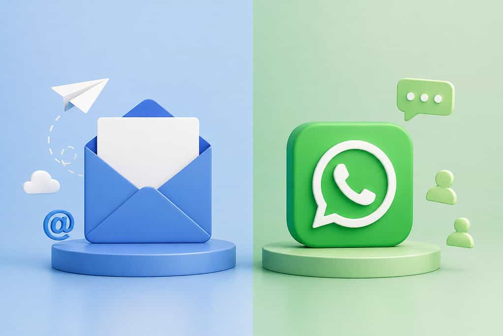 Email vs WhatsApp nel Marketing: quale canale scegliere per comunicare con i clienti?