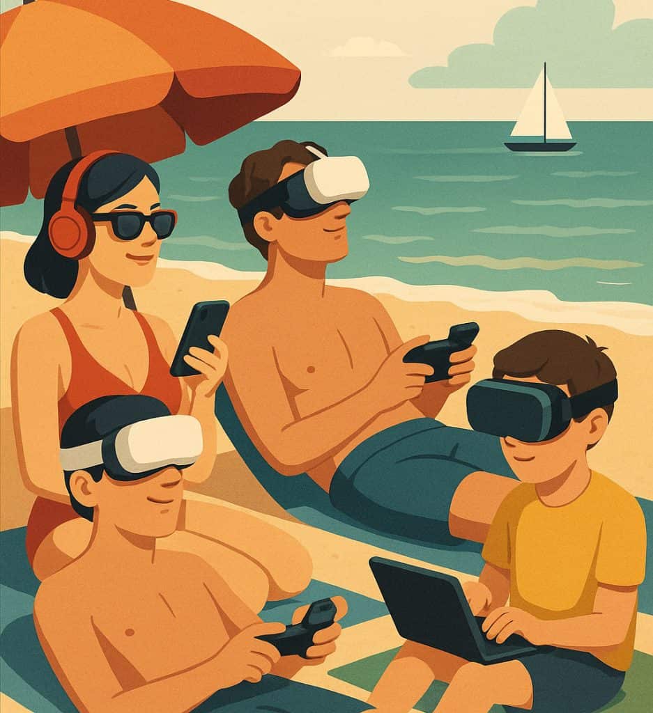 Ferragosto 2025: come la tecnologia ha cambiato le nostre vacanze
