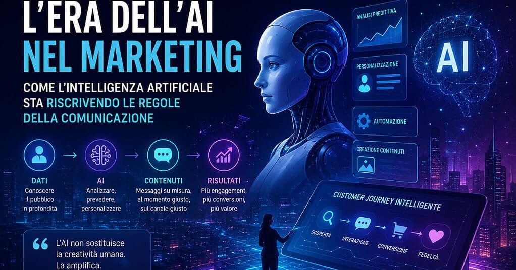 L'era dell'AI nel marketing: come l'intelligenza artificiale sta riscrivendo le regole della comunicazione