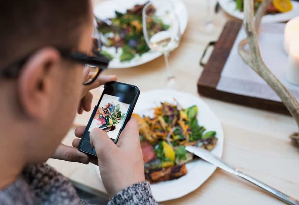 pagina Facebook di un ristorante