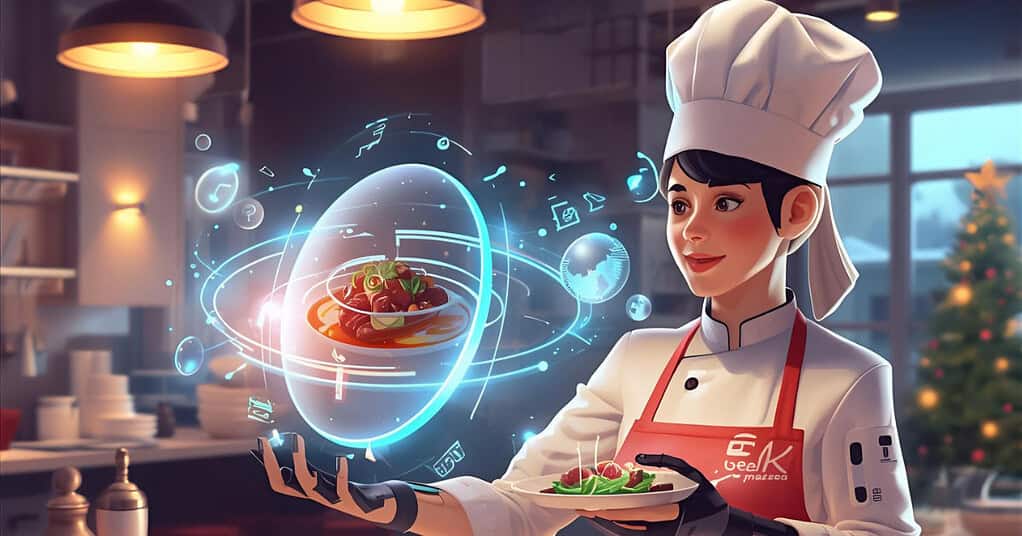 Pianificazione di menu natalizi con ricette generate dall’AI adattate a gusti e diete