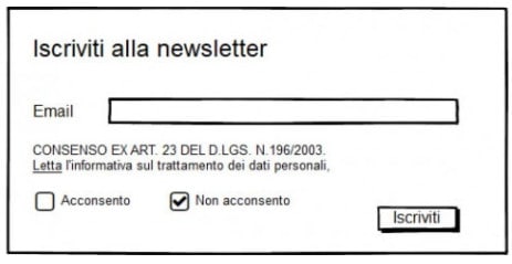 Il registro dei consensi