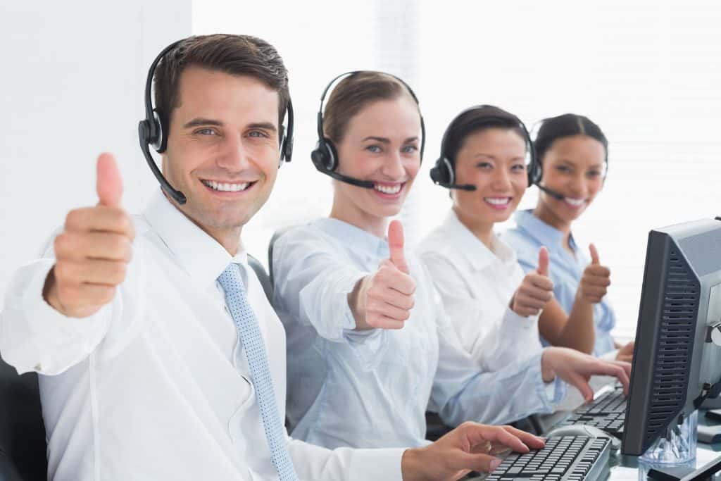 Team di supporto tecnico per una strategia UX di successo