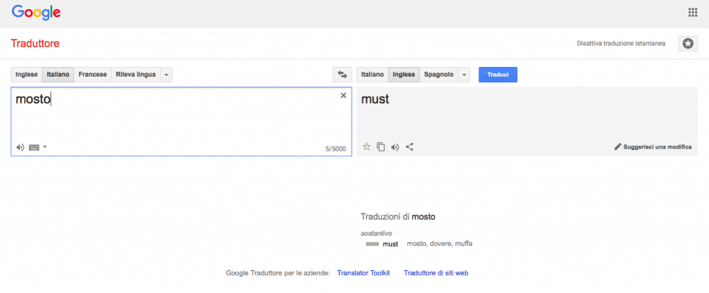 Traduzione di un sito web e ottimizzazione dei contenuti per lingua e paese